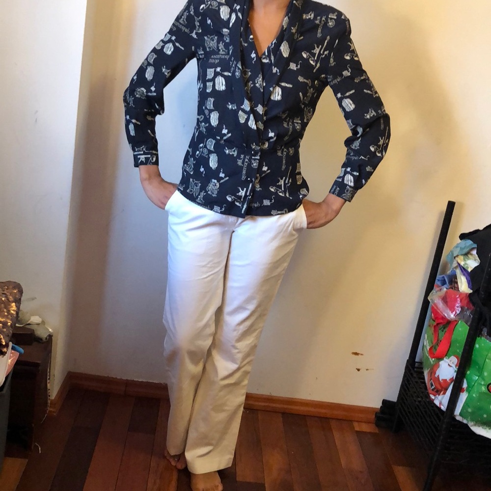 Vintage bloused front Blouse